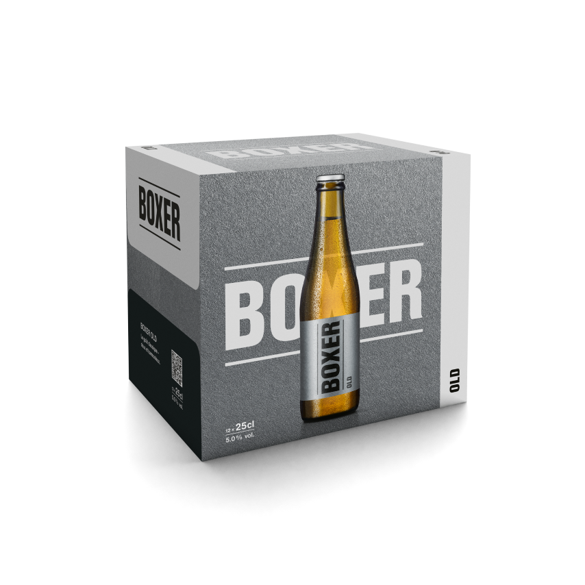 Das Bier Boxer Old ist als 12x25cl online kaufen in unserem Shop