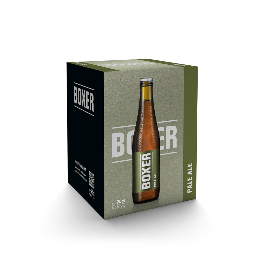 Das Bier Boxer Pale Ale 9x25cl online kaufen in unserem Shop: www.chopfabboxer.ch