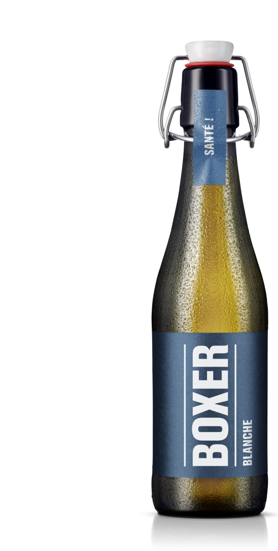 Boxer Blanche, Lagerbier unfiltriert, 25cl, Overviewbild