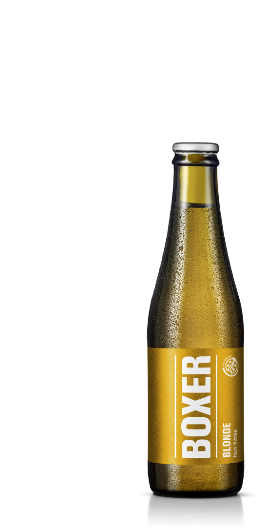 Boxer Blonde naturtrübes Lager Craft Bier aus Yverdon