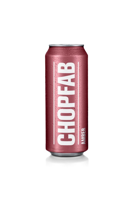 Chopfab Amber ist auch in der 50cl Dose erhältlich