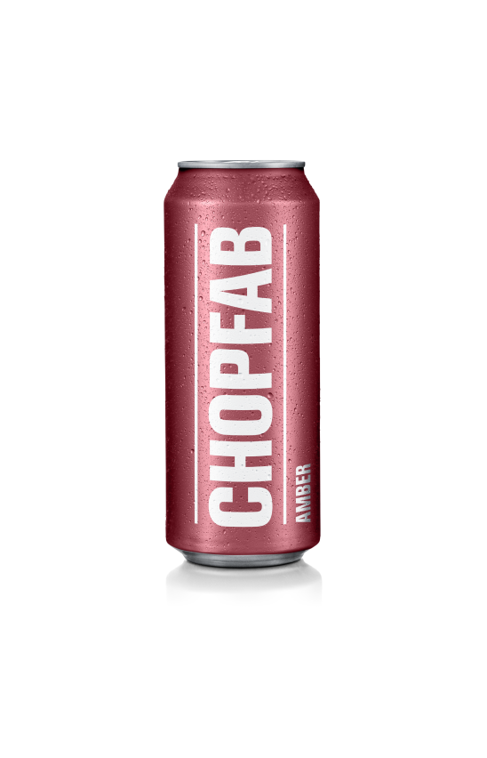 Chopfab Amber erhältlich in der 50cl Dose