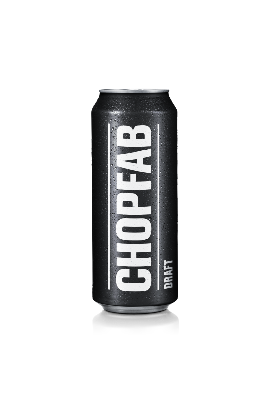Chopfab Draft ist auch in der 50cl Dose erhältlich
