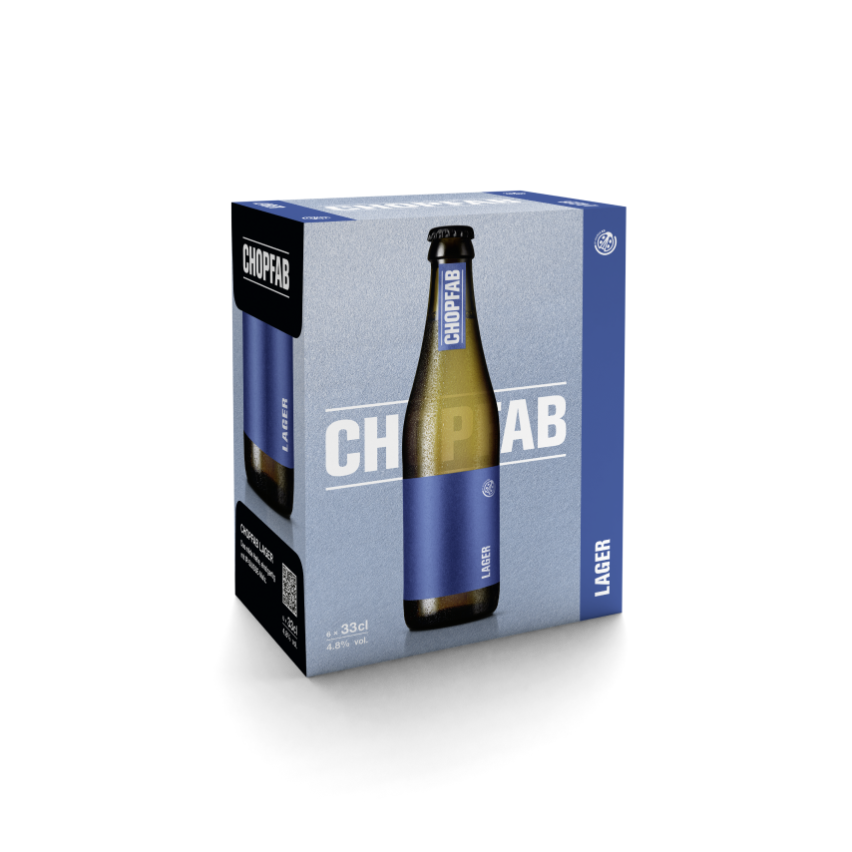 Chopfab Lager 6x33cl online kaufen auf chopfabboxer.ch