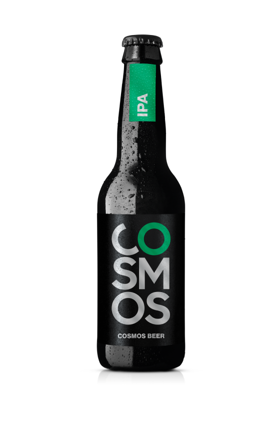 Cosmos IPA ist auch in der 33cl Flasche erhältlich