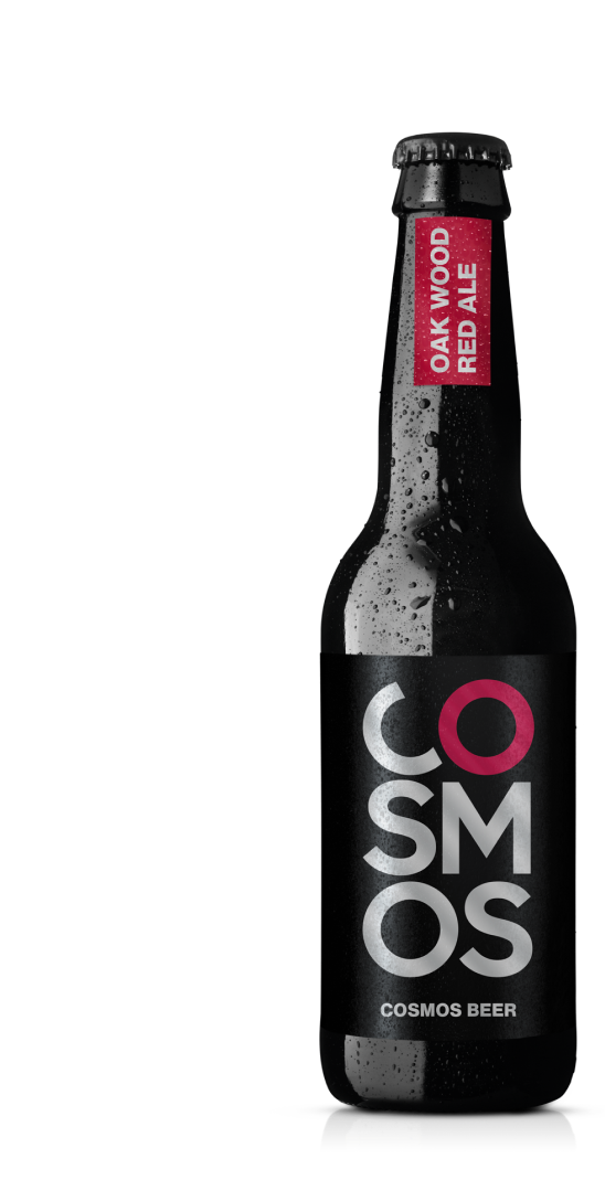 Cosmos Oak Wood Red Ale 33cl, Overviewbild