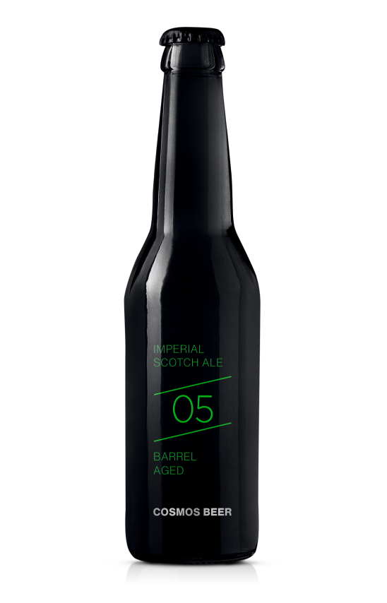 Cosmos Barrel Aged 05 Imperial Scotch Ale erhältlich in der 33cl Flasche