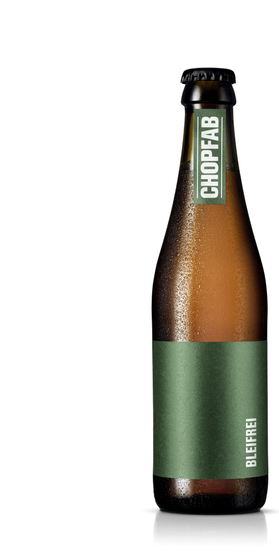 Chopfab Bleifrei (alkoholfreies Pale Ale) Overviewbild bei Produkte & Marken auf www.chopfabboxer.ch