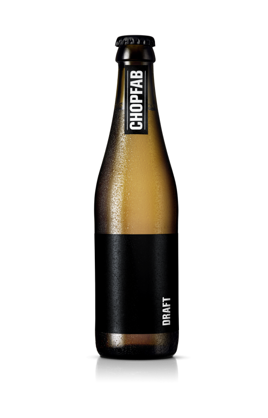 Das Bier Chopfab Draft 33cl in der Einwegflasche