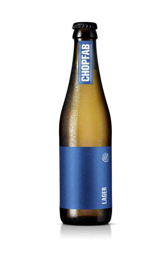 Chopfab Lager erhältlich in der 33cl Flasche