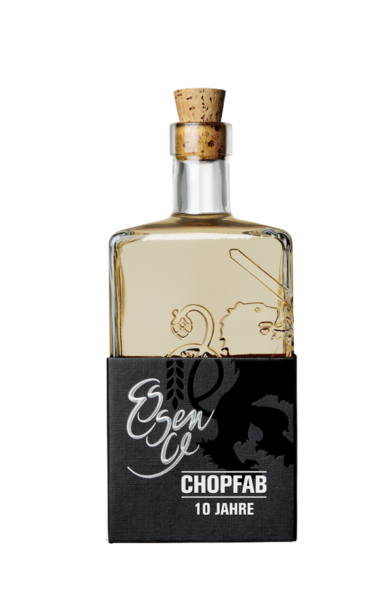 Essence de Bière 10 Jahre Chopfab Erhältlich als Bild der Produktdetailseite auf chopfabboxer.ch